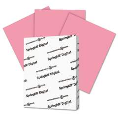 Springhill Digital Index Color Card Stock, 90lb, 8.5 x 11, Cherry, 250/Pack (075100)