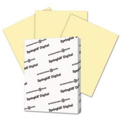 Springhill Digital Index Color Card Stock, 110lb, 8.5 x 11, Canary, 250/Pack (035300)
