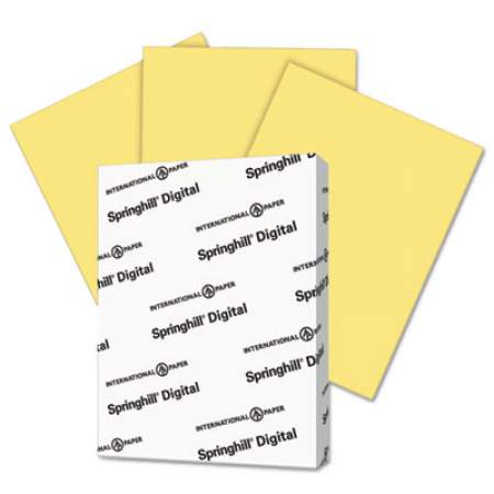 Springhill Digital Index Color Card Stock, 90lb, 8.5 x 11, Buff, 250/Pack (055100)