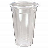 Nexclear Polypropylene Drink Cups, 20 oz, Plastic, Clear, 50/Bag, 20 Bags/Carton (NC20)