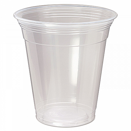Nexclear Polypropylene Drink Cups, 12 to 14 oz, Plastic, Clear, 50/Bag, 20 Bags/Carton (NC12S)
