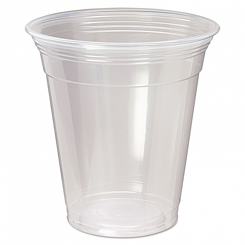 Nexclear Polypropylene Drink Cups, 12 to 14 oz, Plastic, Clear, 50/Bag, 20 Bags/Carton (NC12S)