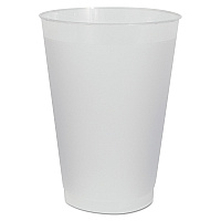 Frost Flex Cups, Cold, 12 oz, Plastic, Frosted, 25/Pack, 20 Packs/Carton (PF12)