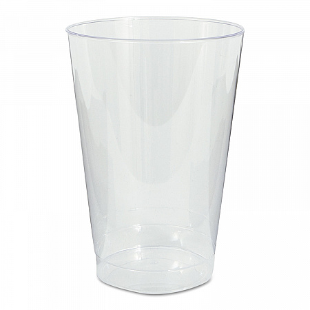 Comet Plastic Tumblers, 12 oz, Clear, 500/Carton (T12)