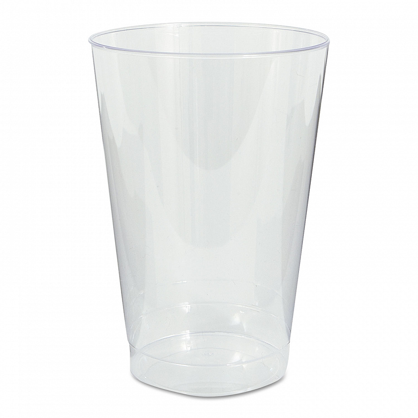 Comet Plastic Tumblers, 12 oz, Clear, 500/Carton (T12)