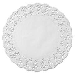 Hoffmaster Kenmore Lace Doilies, Round, 16 1/2", White, 500/carton (500260)