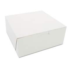 SCT BAKERY BOXES, 7 X 7 X 3, WHITE, 250/CARTON (0917)