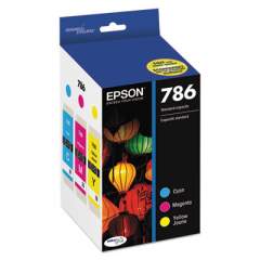 Epson T786520-S (786) DURABrite Ultra Ink, Cyan/Magenta/Yellow