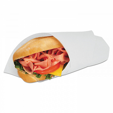 Interfolded Dry Wax Deli Paper, 14 x 18, White, 1,000/Box, 10 Box/Carton (247018)