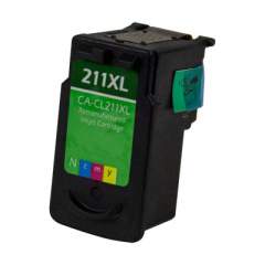 Compatible Canon 2975B001 (CL-211XL) High-Yield Ink, 349 Page-Yield, Tri-Color