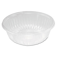 PresentaBowls Clear Bowls, 32 oz, Plastic, 63/Bag, 252/Carton (C32B)