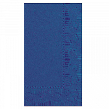 Dinner Napkins, 2-Ply, 15 x 17, Navy Blue, 1,000/Carton (180522)