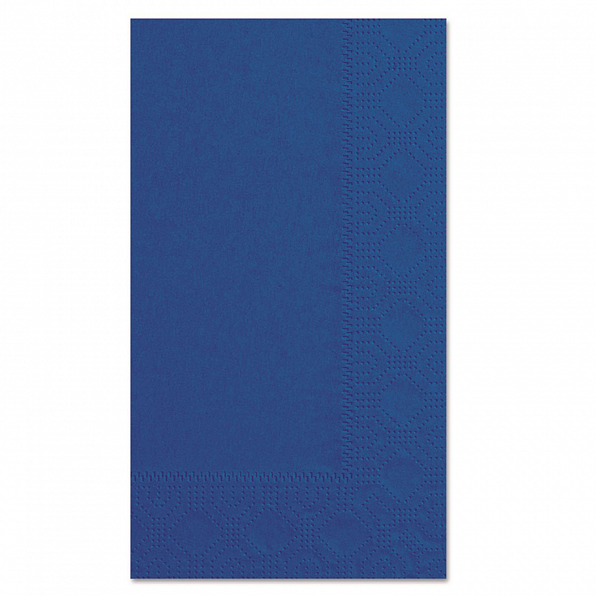 Dinner Napkins, 2-Ply, 15 x 17, Navy Blue, 1,000/Carton (180522)