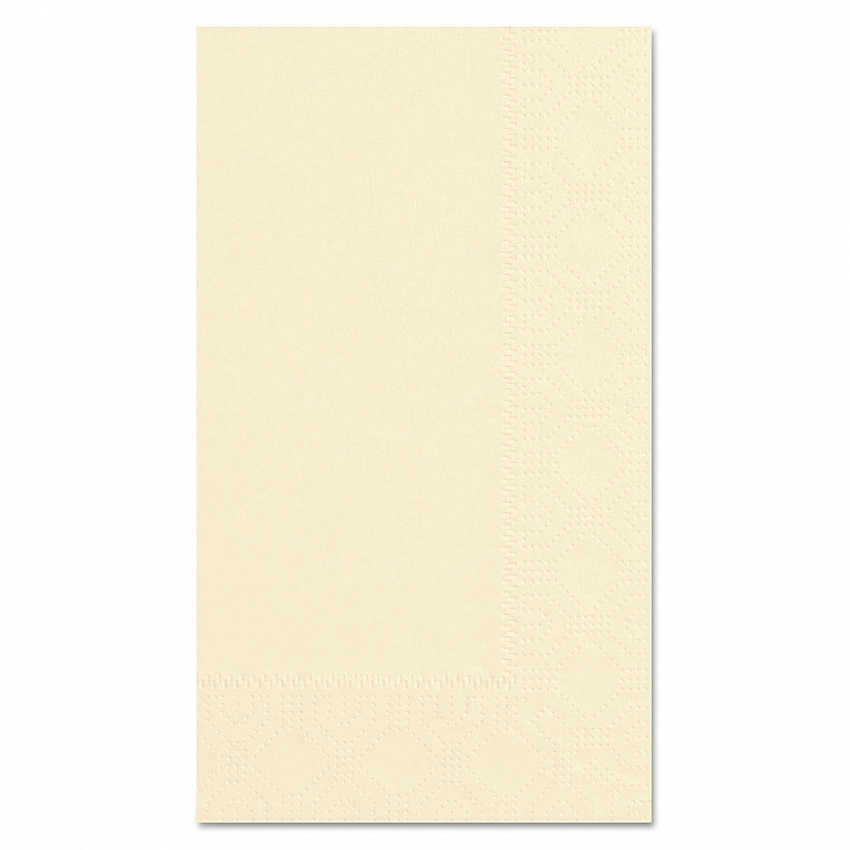 Dinner Napkins, 2-Ply, 15 x 17, Ecru, 1,000/Carton (180517)