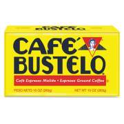 Cafe Bustelo Coffee, Espresso, 10 oz Brick Pack, 24/Carton (01720CT)