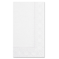 Dinner Napkins, 2-Ply, 15 x 17, White, 1,000/Carton (180500)