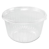 PresentaBowls Clear Bowls, 64 oz, Plastic, 63/Bag, 252/Carton (C64B)