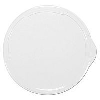 PresentaBowls Clear Flat Lids, 5.4" Diameter x 0.3" h, Plastic, 504/Carton (C16BL)