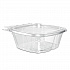 ClearPac SafeSeal Tamper-Resistant/Evident Containers, Flat Lid, 12 oz, Clear, Plastic, 100/Bag, 2 Bags/Carton (CH12DEF)