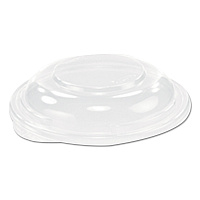 PresentaBowls Clear Dome Lids, 5.4" Diameter x 1.1" h, Plastic, 504/Carton (C16BDL)