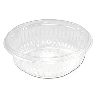 PresentaBowls Clear Bowls, 12 oz, Plastic, 63/Bag, 504/Carton (C12B)