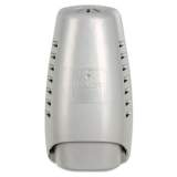 Renuzit Wall Mount Air Freshener Dispenser, 3.75" x 3.25" x 7.25", Silver (04395)
