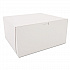 White One-Piece Non-Window Bakery Boxes, 12 x 12 x 6, White, Paper, 50/Carton (0989)