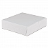 White One-Piece Non-Window Bakery Boxes, 9 x 9 x 2.5, White, Paper, 250/Carton (0953)