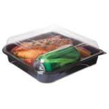 Eco-Products 100% RECYCLED CONTENT 9" PREMIUM TAKE OUT CONTAINERS, 42 OZ, 50/PACK, 3 PACKS/CARTON (EPPTOR9)