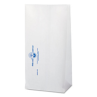 Dubl Wax SOS Bakery Bags, 6.13" x 4" x 12.38", White, 1,000/Carton (300298)