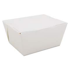 SCT CHAMPPAK CARRYOUT BOXES, #1, WHITE, 4.38 X 3.5 X 2.5, 450/CARTON (0741)