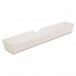 Footlong Hot Dog Tray, 10.25 x 1.5 x 1.25, White, Paper, 500/Carton (0711)