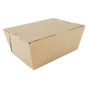 SCT ChampPak Carryout Boxes, #4, 7.75 x 5.5 x 3.5, Kraft, 160/Carton (0734)
