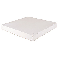 Lock-Corner Pizza Boxes, 16 x 16 x 1.88, White, Paper, 100/Carton (1450)