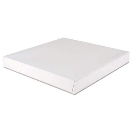 SCT Paperboard Pizza Boxes,16 x 16 x 1.88, White, 100/Carton (1450)