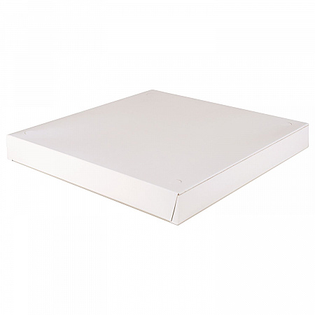 Lock-Corner Pizza Boxes, 16 x 16 x 1.88, White, Paper, 100/Carton (1450)