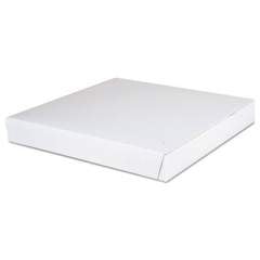SCT Paperboard Pizza Boxes,14 x 14 x 1.88, White, 100/Carton (1465)