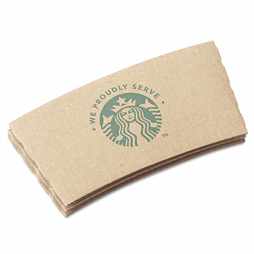 Cup Sleeves, Fits 12, 16, 20 oz Hot Cups, Kraft, 1,380/Carton (11020575)