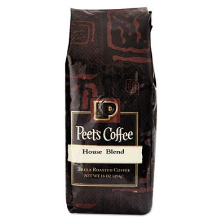 Peet's Coffee & Tea Bulk Coffee, House Blend, Ground, 1 lb Bag (501619)