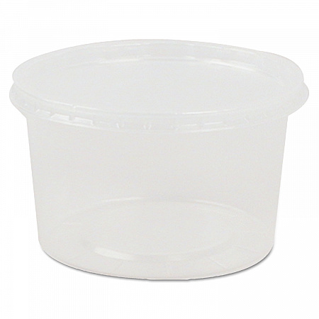 Deli Containers and Lids, 8 oz, 4.56
