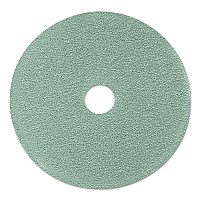 Ultra High-Speed Floor Burnishing Pads 3100, 24" Diameter, Aqua, 5/Carton (17438)