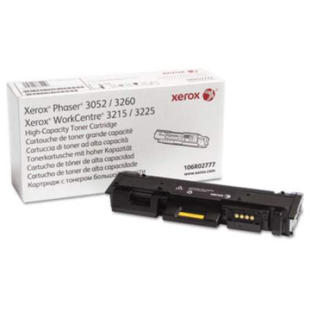 Xerox 106R02777 High-Yield Toner, 3,000 Page-Yield, Black