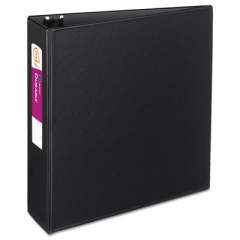 Avery Durable Non-View Binder with DuraHinge and Slant Rings, 3 Rings, 3" Capacity, 11 x 8.5, Black (27267)