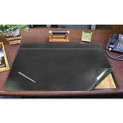 Artistic Hide-Away PVC Desk Pad, 24 x 19, Black (48041S)