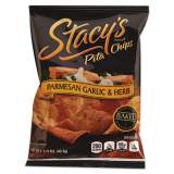 Stacy's Pita Chips, 1.5 oz Bag, Parmesan Garlic and Herb, 24/Carton (52547)