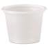 Dart Polystyrene Portion Cups, 1 oz, Translucent, 2,500/Carton (P100N)