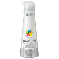 Method 8X Laundry Detergent, Free and Clear, 20 oz Bottle (01126)