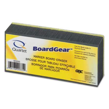 Quartet BoardGear Marker Board Eraser, 5" x 2.75" x 1.38" (920335)