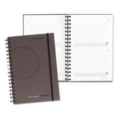 AT-A-GLANCE Plan. Write. Remember. Planning Notebook Two Days Per Page , 9 x 6, Gray Cover, Undated (80620330)