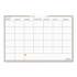 AT-A-GLANCE WallMates Self-Adhesive Dry Erase Monthly Planning Surfaces, 36 x 24, White/Gray/Orange Sheets, Undated (AW602028)
